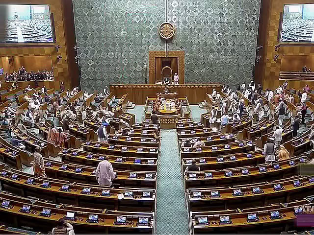 File photo of Rajya Sabha proceedings |