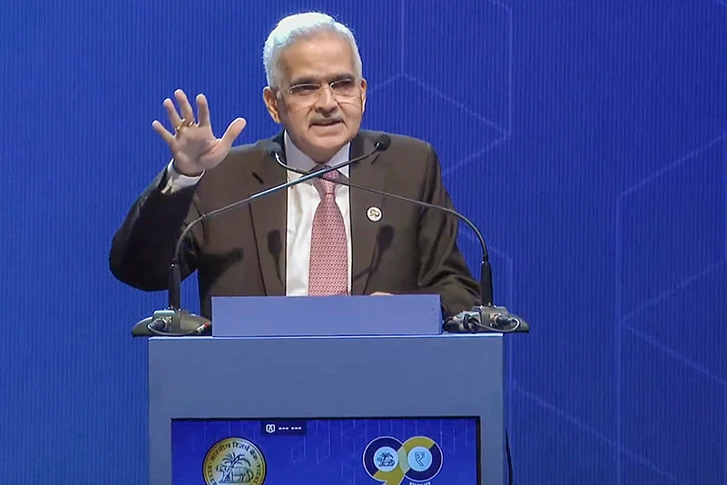 RBI Governor Shaktikanta Das during Global Conference on DPI and Emerging Technologies