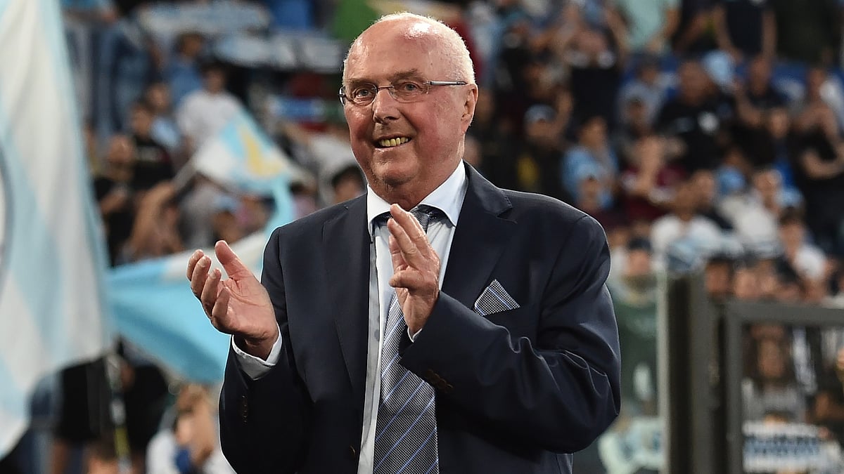 Former England manager, Sven-Goran Eriksson