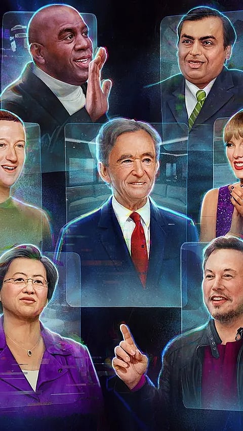 Forbes list of top billionaries in world |