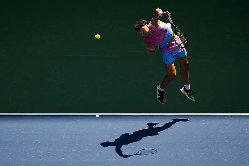 2024 US Open Tennis Championships Mens Singles_Dominic Thiem vs Ben Shelton_4