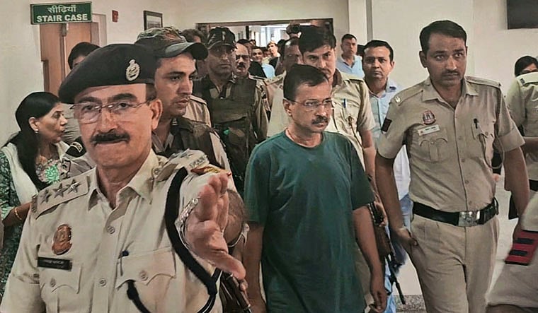 Delhi Chief Minister Arvind Kejriwal in custody |