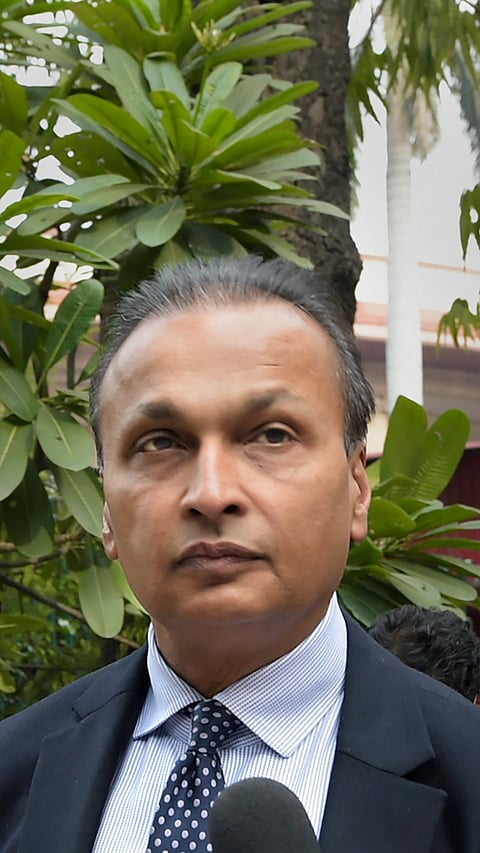 Industralist Anil Ambani |