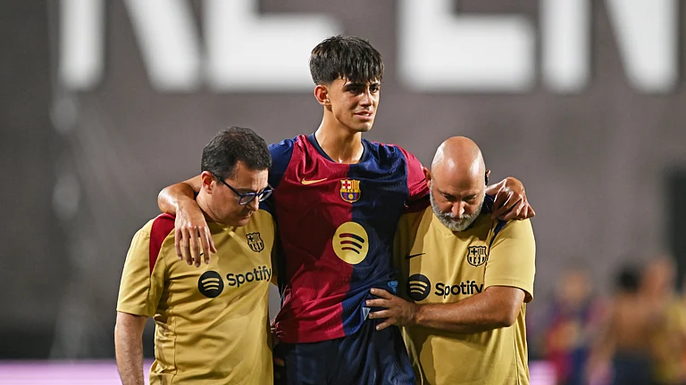 Marc Bernal looks set to miss the rest of the LaLiga season with Barcelona - null
