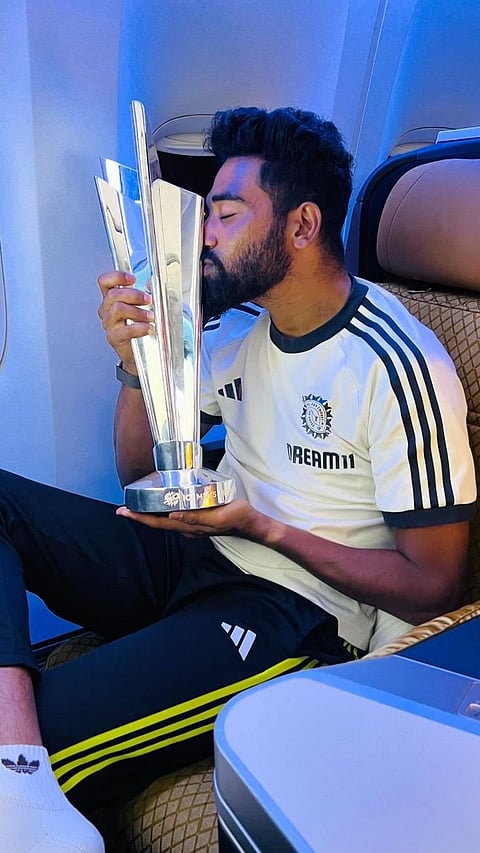 Indian pacer Mohammed Siraj