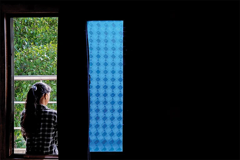 Looking Ahead: One of the survivors - Photo: Tribhuvan Tiwari