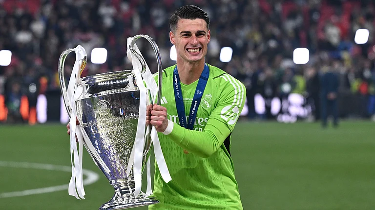 Kepa spent last season on loan at Real Madrid - null