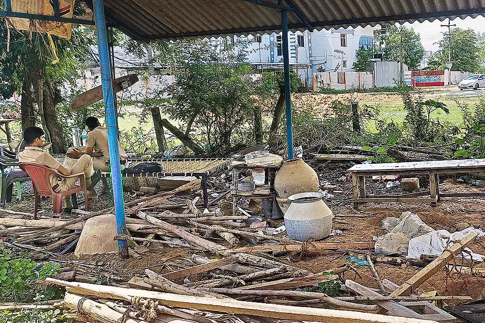 Photo: Shahina K K : Shock Waves: The crime scene