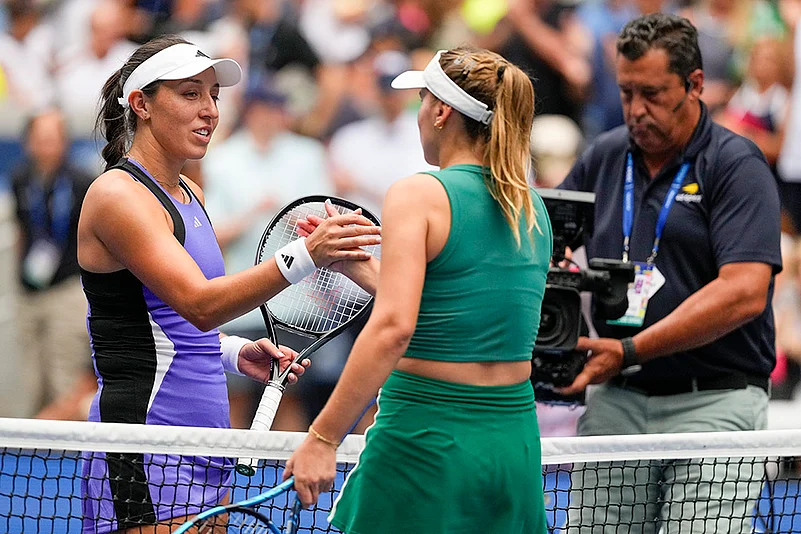 2024 US Open tennis championships Jessica Pegula vs Sofia Kenin_1