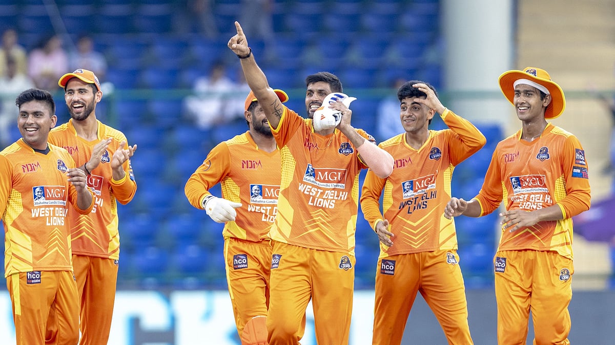 west delhi lions dpl 2024 deepak celebration X