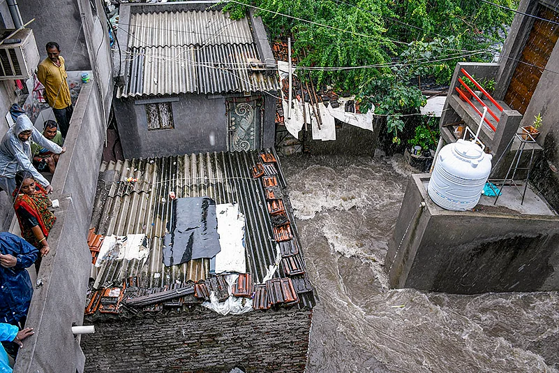 Gujarat Monsoon Rain and Floods_Waterlogging in Rajkot