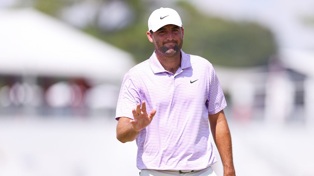 FedEx Cup leader Scottie Scheffler