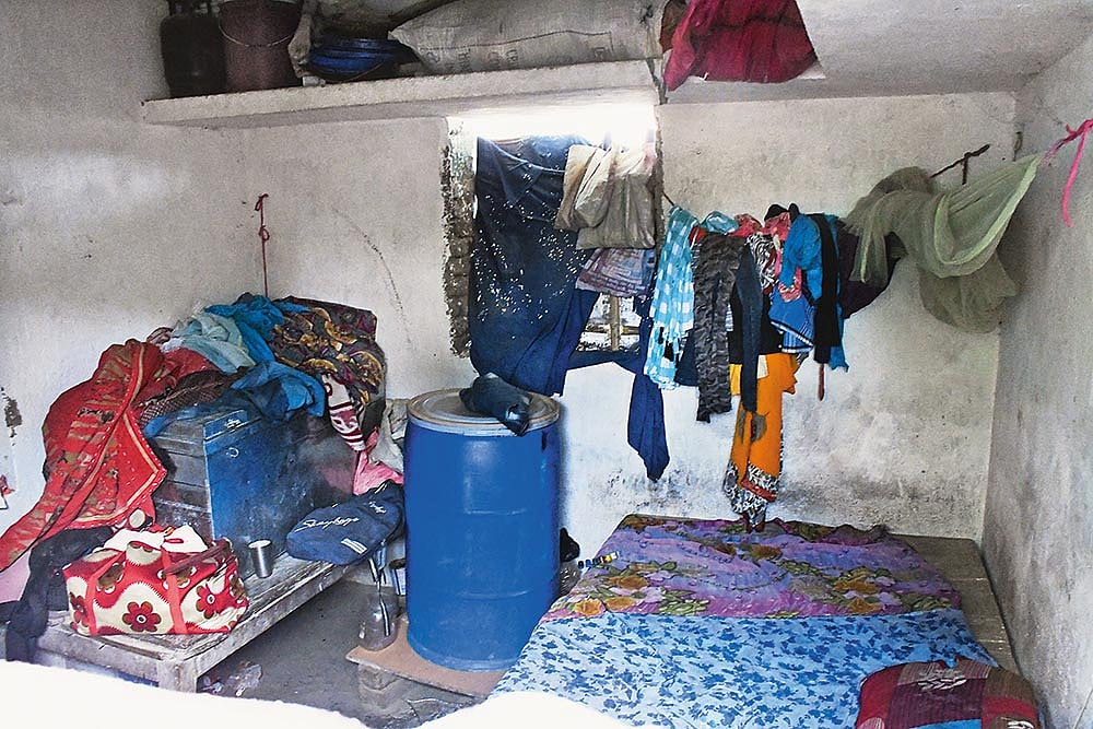 Photo: Lokesh Bihari : Scarred: The Paru rape-murder victim’s home