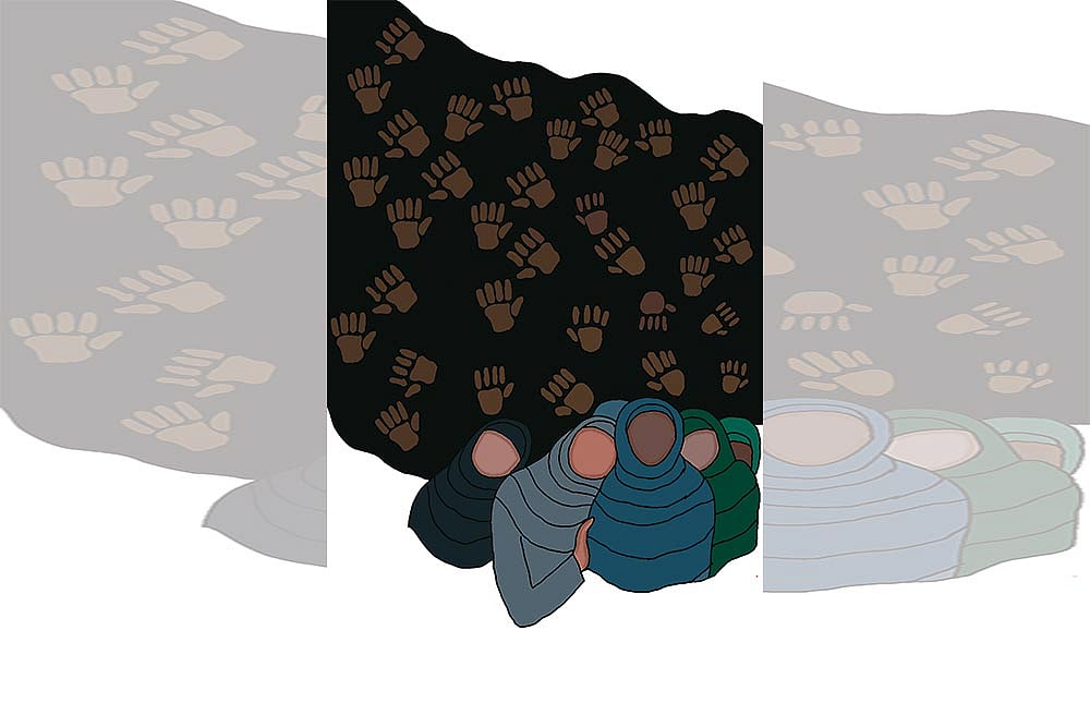 Artwork by Anupriya : Justice Prevailed: Bilkis Bano’s path 
to justice had many obstacles 