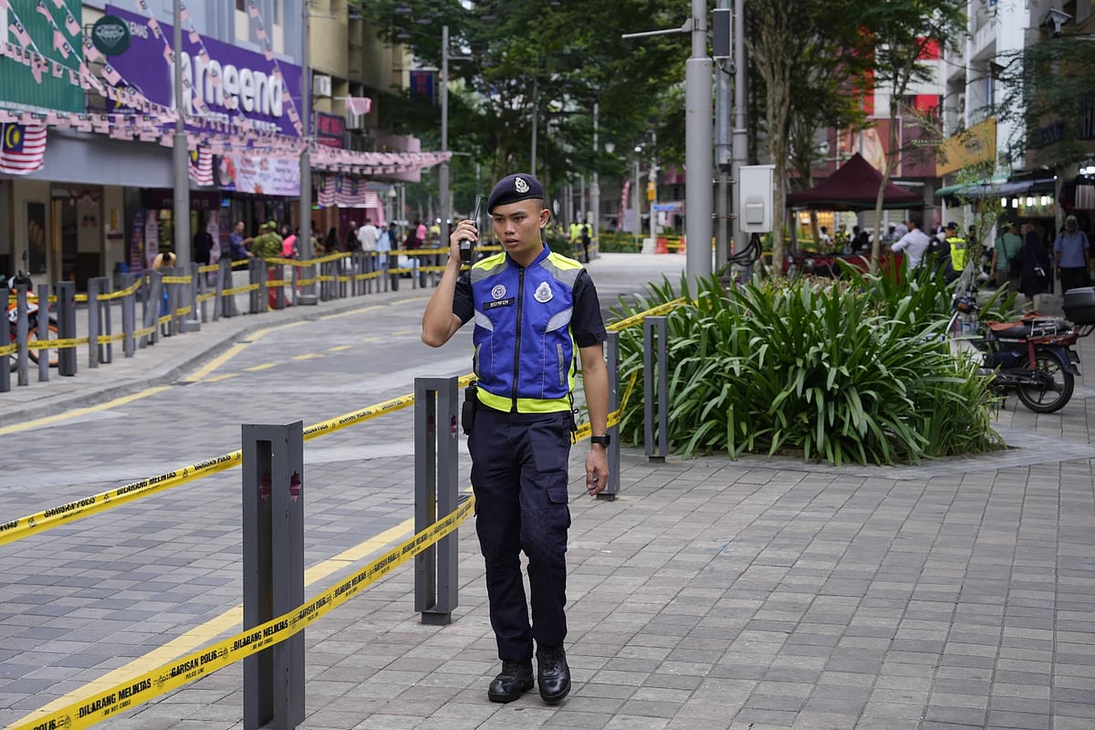 Malaysian security guard
