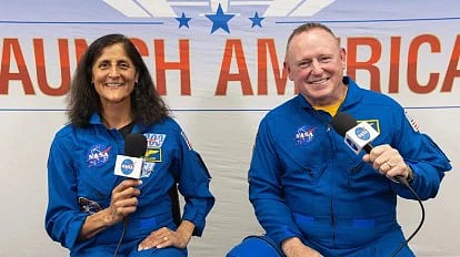 NASA astronauts Sunita Williams and Butch Wilmore |
