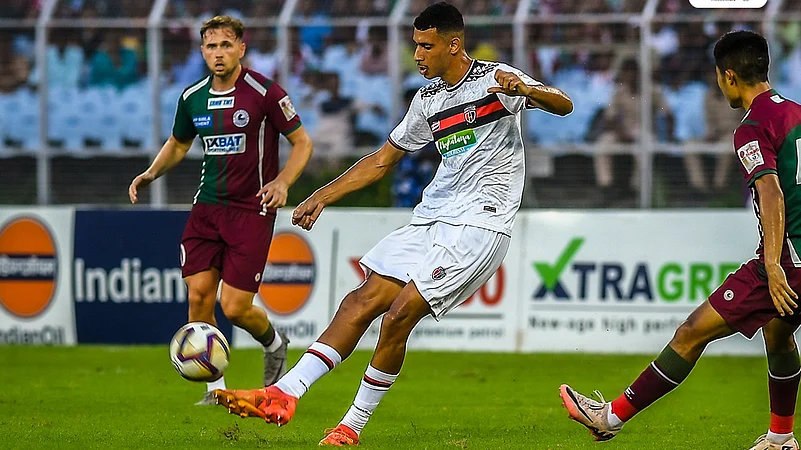 NorthEast United Vs Mohun Bagan, Durand Cup, X Photo