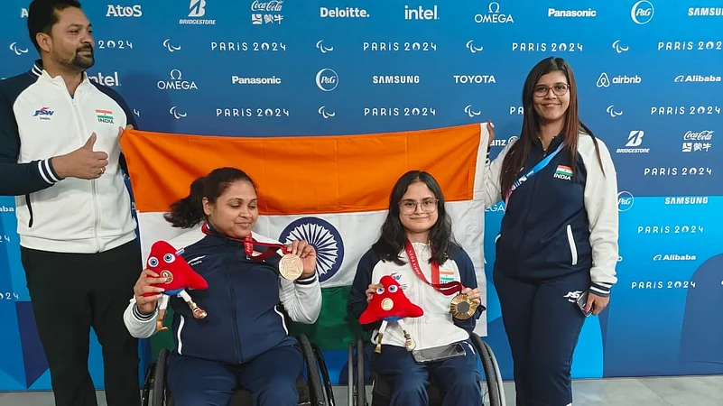 avani-lekhara-mona-agarwal-paris-paralympics-pci-photo
