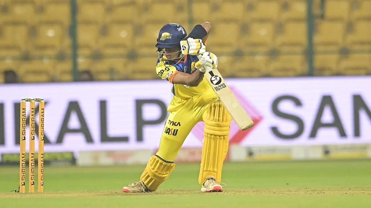 Samit Dravid has scored 82 runs in seven innings so far at the KSCA Maharaja T20 Trophy, at a strike rate of 114. - Maharaja T20