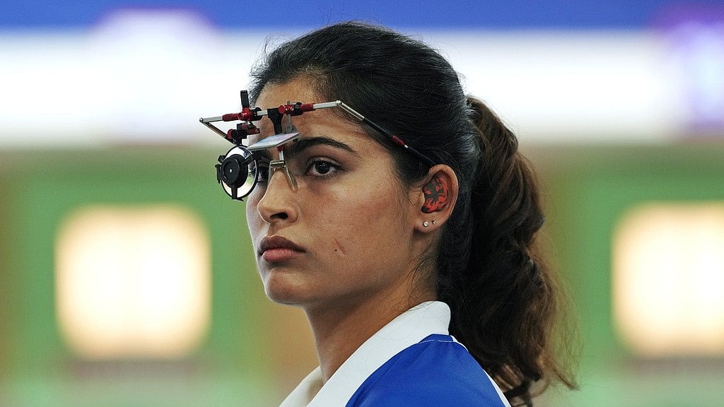 Photo: AP : Manu Bhaker became the first athlete from independent India to secure two medals in same Olympic edition.