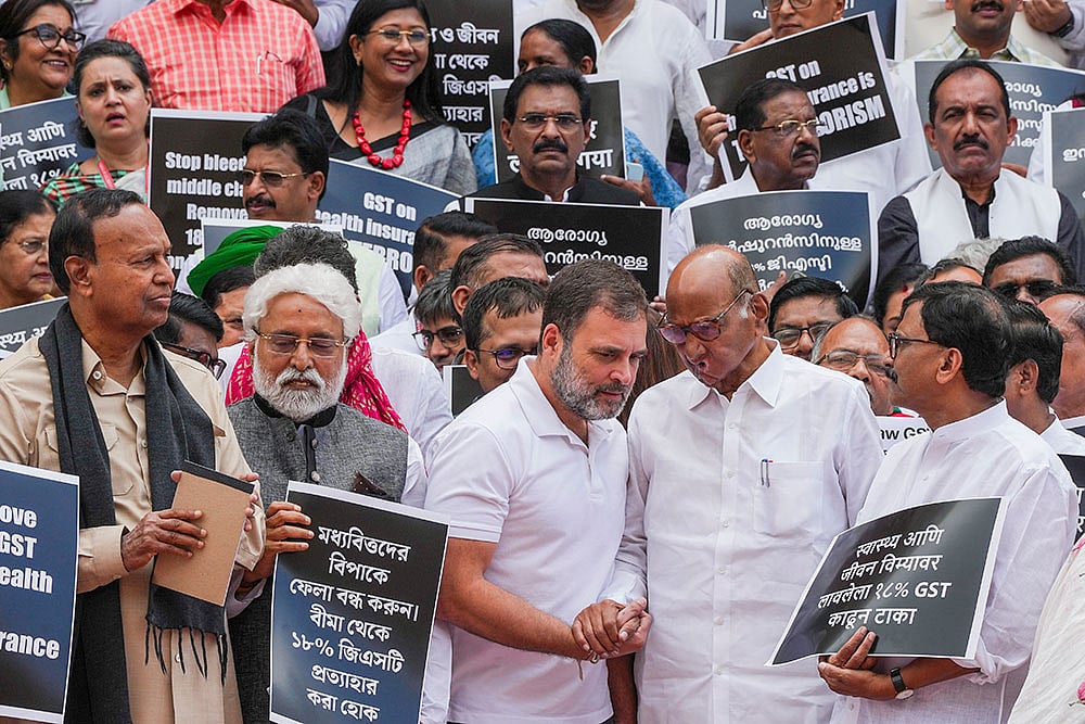 Photo: PTI/Atul Yadav : Monsoon session of Parliament