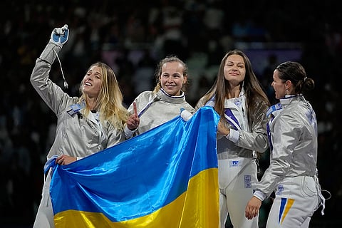 Paris Olympics Games Fencing