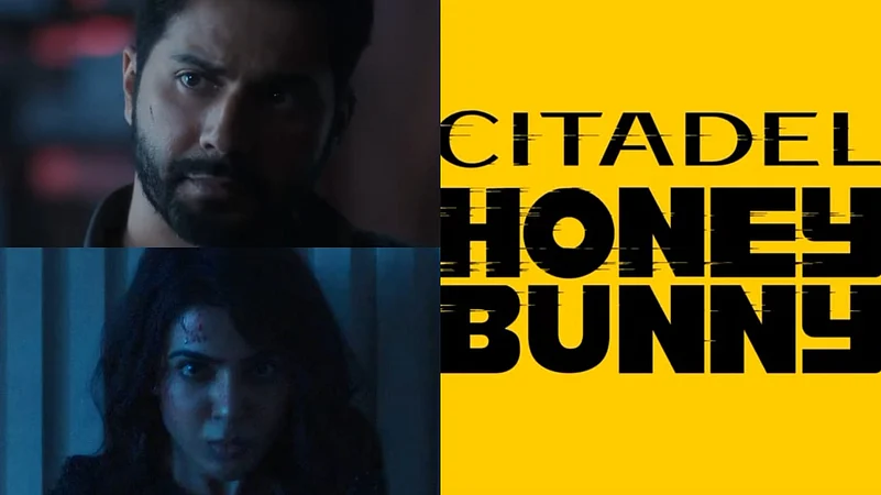 Samantha Ruth Prabhu and Varun Dhawan in Citadel: Honey Bunny teaser