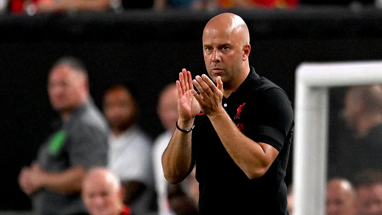 Arne Slot insists he is still expecting improvements from his Liverpool side - null