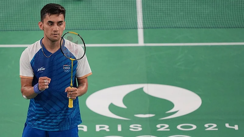 2024 Paris Summer Olympics Badminton_Lakshya Sen vs Jonatan Christie_1