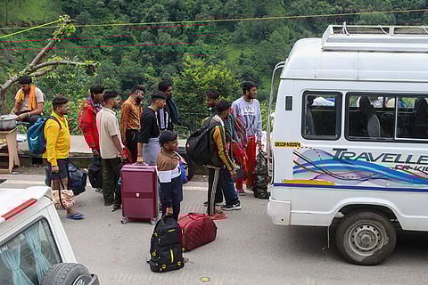 Rescue ops after cloudburst near Sonprayag