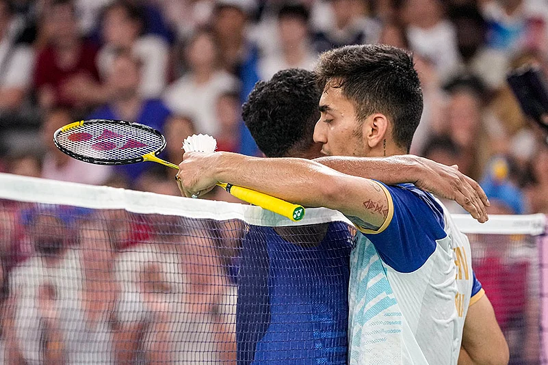 2024 Paris Summer Olympics Badminton Lakshya Sen vs HS Prannoy_2