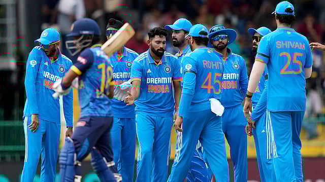 IND Vs SL, 1st ODI: India, Sri Lanka Play Out Historic 44th Tie In Colombo