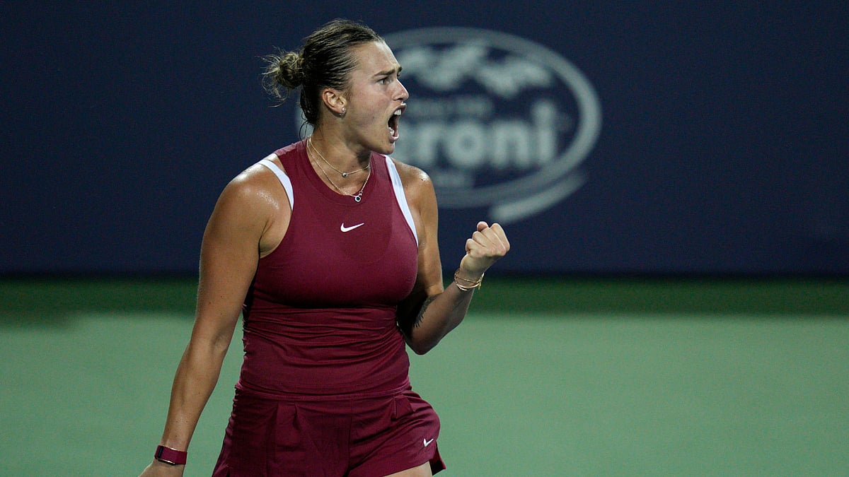 Aryna Sabalenka was happy to beat 'tough' Victoria Azarenka at the Washington Open.