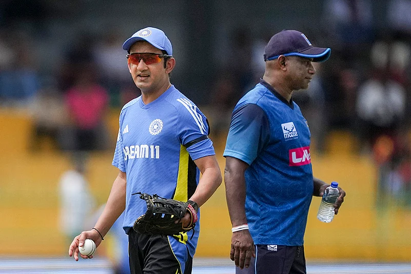 IND vs SL: Gautam Gambhir and Sanath Jayasuriya