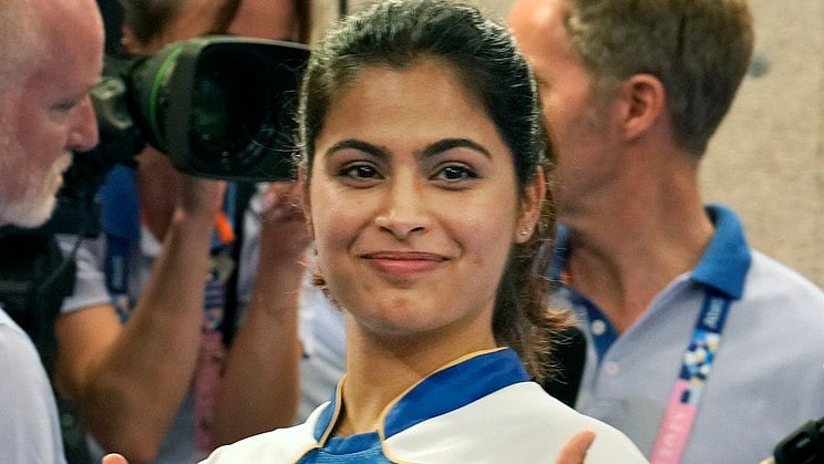 AP/Manish Swarup : India's ace shooter Manu Bhaker.