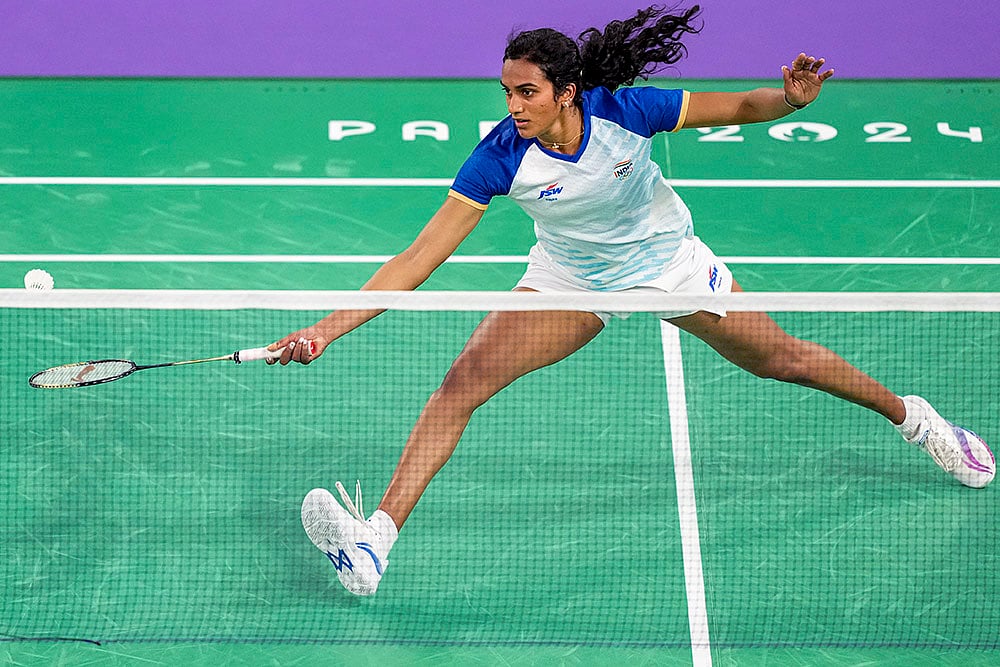 2024 Paris Summer Olympics Womens Singles badminton PV Sindhu Vs He Bing Jiao_