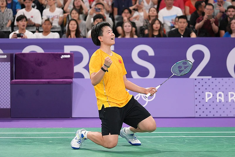 2024 Paris Summer Olympics Womens Singles badminton PV Sindhu Vs He Bing Jiao_2