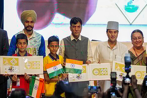 Potage Stamp on the 33rd Olympic Games released