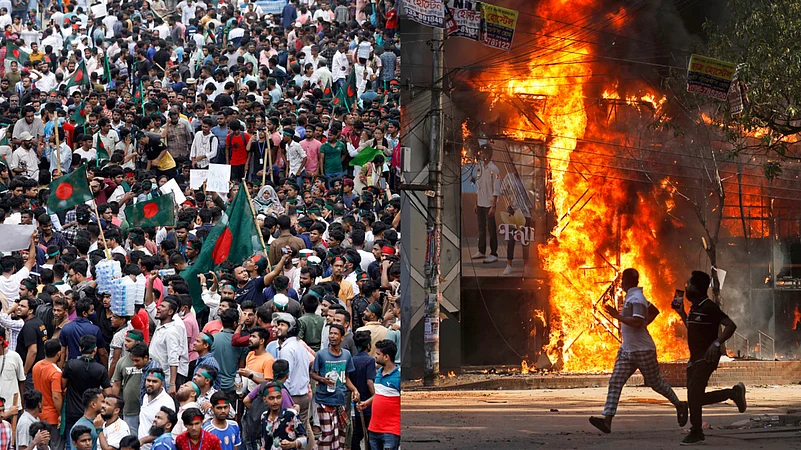 bangladesh protests unrest india