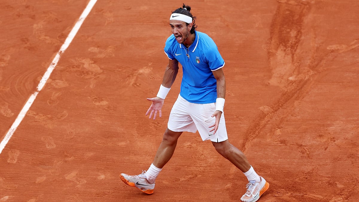 Team Italy's Lorenzo Musetti