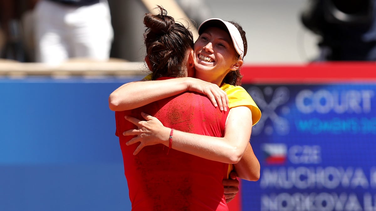 Cristina Bucsa and Sara Sorribes Tormo won bronze in the women's doubles at the Paris Olympics