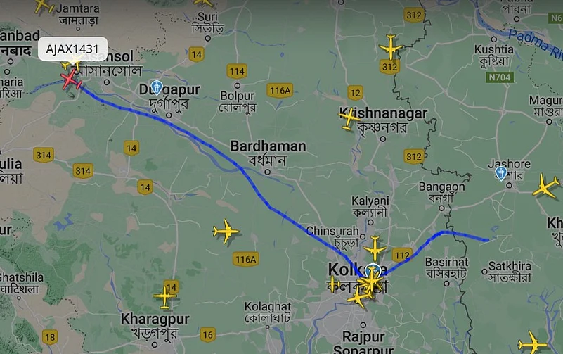 Sheikh Hasina flight
