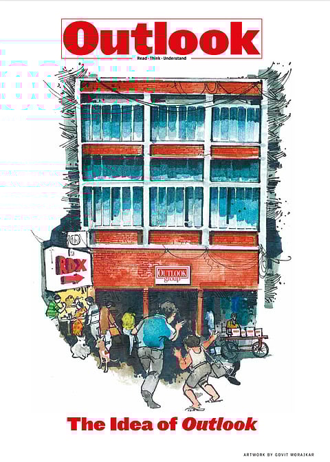 A cover designed to remember the old office of Outlook