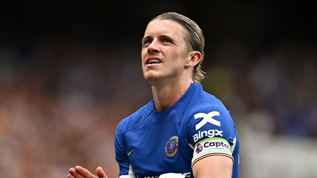 Conor Gallagher in Chelsea colours