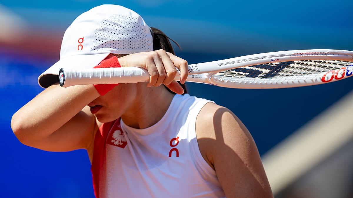 Iga Swiatek after her Paris 2024 Olympic Games loss
