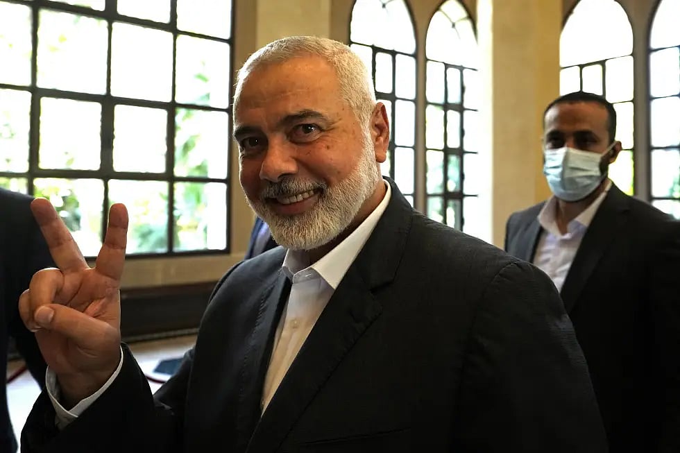 Slain Hamas leader Ismail Haniyeh |