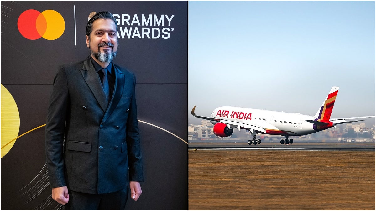 Three-time Grammy winner Ricky Kej shared his ordeal with Air India on X | 