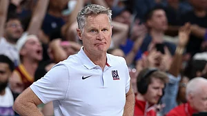 Team USA coach Steve Kerr.
