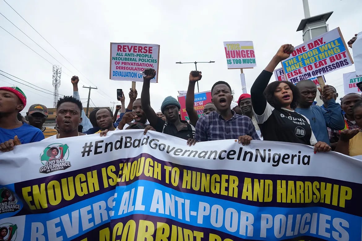 AP : Nigeria protest |