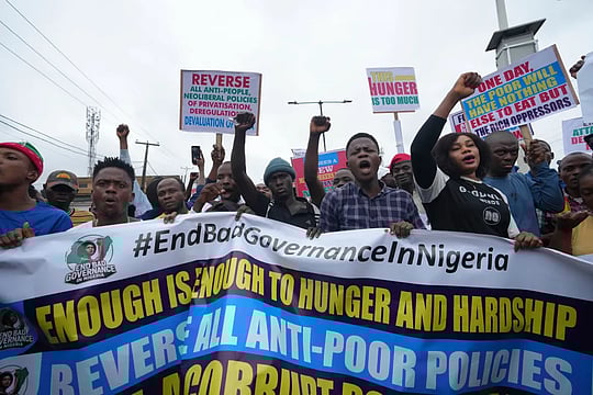 Nigeria: Police Fire Gunshots, Tear Gas As Thousands Protest Amid Crisis